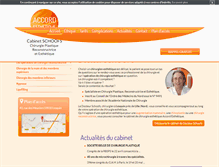 Tablet Screenshot of chirurgie-esthetique-nord.fr